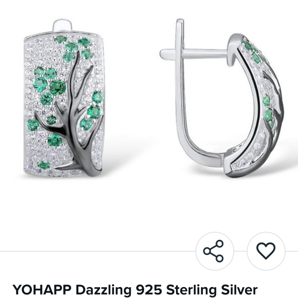 .New earrings 925 silver